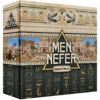 Ludonova Bordspel Men-Nefer - Reis door het oude Egypte! Worker Placement Strategiespel Leuk familiespel voor kinderen en volwassenen vanaf 14 jaar 1-4 sp