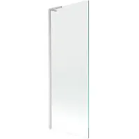 Mexen Next L badwand 1-delig 70 x 150 , transparant, geborsteld nikkel - 895-070-000-03-00-97