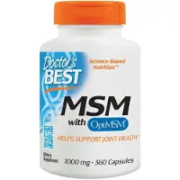 Doctors Best , MSM Met OptiMSM, 1,000 mg, 360 Capsules