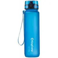 Kingcamp Hydratatiefles - - Van Tritan - 1 Litre - Leegteproof - Nylon handvat