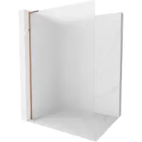 Mexen Kioto L douchewand Walk-in 80 x 200 , matglas, roze goud - 800-080-103-60-30
