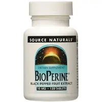Source naturals - BioPerine 10 mg, 120 vegetarische tabletten