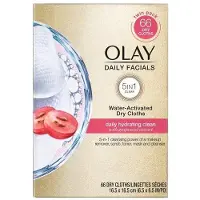 Olay Daily 4-in-1 Gezichtsdoekjes Normaal Duo Pack, 66 Stuks