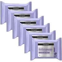 Neutrogena Nachtkalmerende Reinigingsmake-upremoverdoekjes, Wegwerpdoekjes voor de Gezichtsreiniging