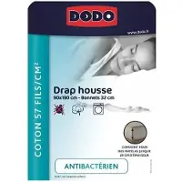 Dodo Onderlaken DODO Taupe 90 x 190