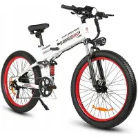 Samebike Vouwbare elektrische fiets - - LO26 PLUS - 1000W - 45km/h - 15Ah