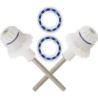 Jojomino MX6 MX8 MX6EL MX8EL Elite zwembadreiniger onderhoudsset met aandrijfas R0525100 en motorwiellager R0527000