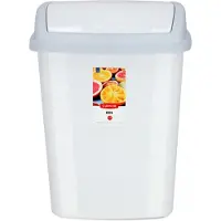 Curver Dominik - Prullenbak - 25L - Grijs - Luxe Graniet