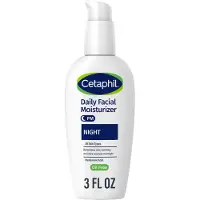 Cetaphil Night Moisturizer for Face Hydraterende gezichtscrme met hyaluronzuur voor alle huidtypes Lichtgewicht en niet-comedogene dermatoloog A