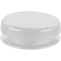 Jr Products 02-29125 Paddenstoelvormige loodgietersontluchting (wit) 1 verpakking