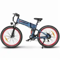 Samebike Vouwbare elektrische fiets - LO26 PLUS - 1000W - 45 km/h - Actieradius 50 km
