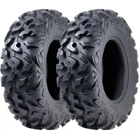 Parnells 25x8.00R12 ATV-band 205/80R12 OBOR Vulture 6-laag Road Legal 60J 250kg (set van 2)