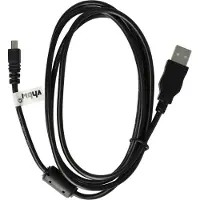 VHBW USB-kabel compatibel met Nikon Coolpix 2200, 3700, 3100, 5200, 4200, 4600, 3200, 4100, 5900, 2100, 4800 camera's en camcorders - datakabel, 14,5 cm