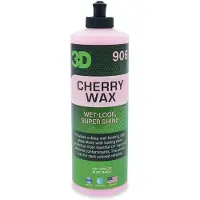 3D Cherry Wax Diepe glans Wet Look Carnauba autowas UV-bescherming voor donkere lakkleuren 16oz