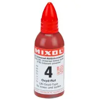 Mixol Universele Tinten Oxide Rood #04 20 ml
