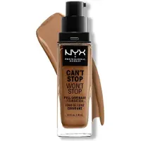 Nyx Facial make-up Foundation Can't Stop Won't Stop Foundation 28 Warm Honey