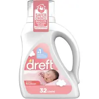 Dreft Stage 1 Newborn Baby Vloeibaar wasmiddel Zacht voor de gevoelige huid HE Compatibel 32 ladingen