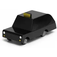 Candylab Toys Candycar World: LONDON TAXI (L803) 8,9x3,8x3,8cm, wooden diecast, in giftbox, 3+