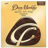 Dean Markley Signature Vintage Bronze akoestische snaren 10-47 2008 Extra Light