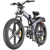 ENGWE Elektrische Fiets - - X26 - Dubbele batterij 19Ah &amp; 7.5Ah - Bereik 57.7 miles - Banden 26*4.0 inch