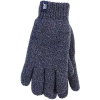 Heat Holder - Gebreide handschoenen met fleecevoering voor heren - Marine