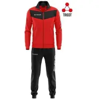 Givova Visa Tracksuit Rood,Zwart 5 Years Jongen
