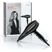 BaByliss 5552U Salon Pro 2200W 2 snelheden 3 warmte-instellingen Ionic haardroger zwart