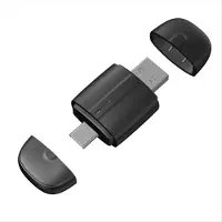 Melitt Draadloze Carplay-adapter Android Auto 2-in-1 Smart Dongle voor auto's