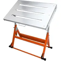 OEM Lassen Tafel - - WT400 - Koolstofstaal - 400 lb - Opvouwbaar met wielen