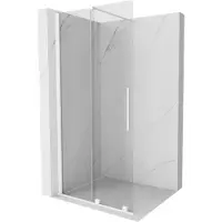 Mexen Velar schuifbare Walk-in douchewand 70 x 200 , transparant 8 mm, wit - 871-070-000-03-20