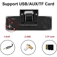 Jojomino Single Din autoradio Carplay Android Auto 9,5 inch touchscreen stereo met Mirror Link Bluetooth FM USB