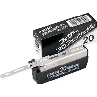 Feather 20 Professional Scheermesjes met enkele rand