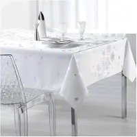 You do it Promo Linnen Kersttafelkleed Rechthoekig Anti-Vlek - Constellation