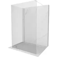 Mexen Kioto douchewand Walk-in 120 x 70 , transparant, wit - 800-120-212-20-00-070