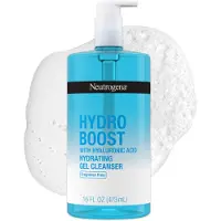 Neutrogena Hydro Boost Geurvrije hydraterende gel Gezichtsreiniger met hyaluronzuur Dagelijkse schuimende gezichtswas- en make-upverwijderaar Zac