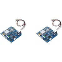 TAUOH 2X HD Video Output Converter Board VGA/RGB/CGA//YUV Naar -Compatibel voor Arcade Blauw Game Machine