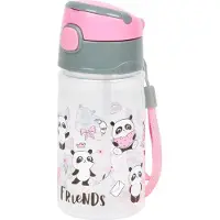 Derform Bidon 330ml - Friends Panda - BPA-vrij