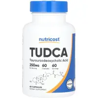 Nutricost , TUDCA, 250 mg, 60 Capsules
