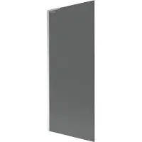 Mexen Next L badwand 1-delig 80 x 150 , grafiet, chroom - 895-080-000-03-40-01