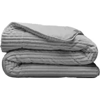 Zelesta Special Teddy Groove Dekbed - Grijs 160x220cm