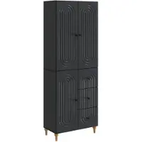 vidaXL Kast Set 2 st Bewerkt hout