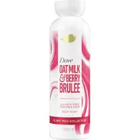 Dove Plant Milk Cleansing Body Wash Oat Milk & Berry Brulee for Moisturized Skin Gentle Cleanser No Sulfate or Parabens pH balanced 17.5 fl oz
