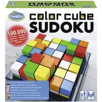 Thinkfun 76342 kleur kubus sudoku game geel