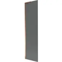 Mexen Next L badwand 1-delig 50 x 150 , grafiet, roze goud - 895-050-000-03-40-60