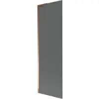 Mexen Next L badwand 1-delig 60 x 150 , grafiet, roze goud - 895-060-000-03-40-60