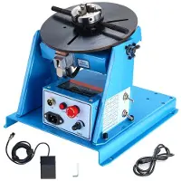 OEM Rotatiesoldeerpositie-apparaat--10KG-Verstelbare Draaitafel 0-90 met een 8,1 Inch Chuck, 1-12 omwentelingen/min 20W