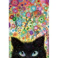 Ravensburger Puzzle Moment: Kaleidoscope Kitty 300 Piece Jigsaw Puzzle for Adults - 12001327 - Handcrafted Tooling Made in Germany Every Piece Fits