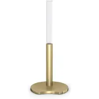 Swarovski Garden Tales Decoratieve Vaas, Glazen Vaas met Gouden Basis, Kleine Vaas voor Enkele Bloemen