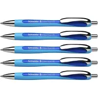 Schneider balpen - Slider Rave - penpunt XB - lijnbreedte 1,4mm - blauw - 5 stuks - S-132503-5