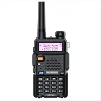 Melitt UV-5R 5W Dual Band Walkie Talkie EU-stekker